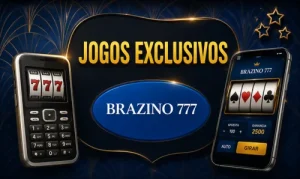 Banner de juegos exclusivos de Brazino777